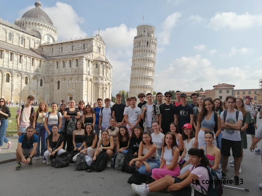 Monistrol-sur-Loire: Viaggi in Italia per gli studenti del Liceo Leonardo da Vinci