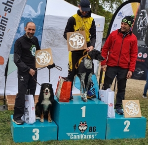 Monistrol-sur-Loire : Philippe Bourgeois 3e au Trophée Fédéral Terre de cani cross