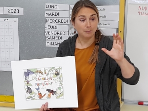 Les écoliers du Haut-Lignon échangent avec une illustratrice jeunesse