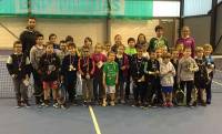 Tennis : 25 enfants goûtent à la compétition