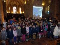 Tence : une centaine d&#039;enfants à la messe en familles