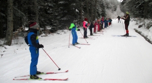 Lapte : nouvelle séance de ski dans le Meygal pour les écoliers du Petit Suc
