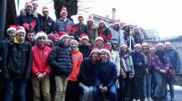 Tence : les collégiens de 3e de Saint-Martin aux couleurs de Noël