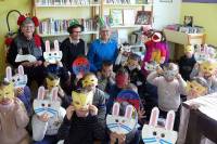 Grazac : Carnaval à la bibliothèque pour les écoliers