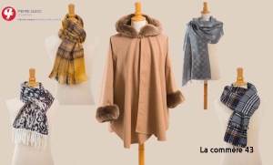 Sainte-Sigolène : une vente d&#039;usine chez Quioc Créations pour dénicher écharpes, étoles, ponchos, gants et bonnets
