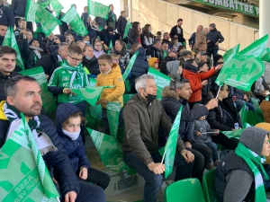 Saint-Didier/Saint-Just : la section jeunes de l&#039;ASSDJ goûte à la ferveur du stade Geoffroy-Guichard