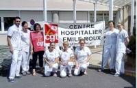 Les masseurs-kinés de l&#039;hôpital Emile-Roux ont fait grève
