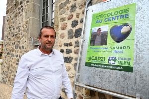 Législatives : Dominique Samard représente l&#039;Ecologie au centre sur la première circonscription