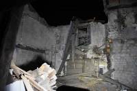 Monistrol-sur-Loire : le toit d&#039;une maison en rénovation s&#039;effondre en vieille ville