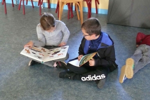 Les écoliers de Grazac plongés dans la lecture pendant une semaine