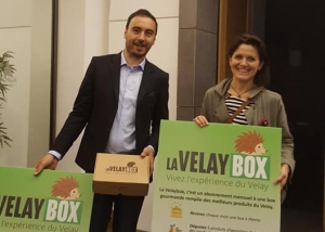 Lantriac : il fait découvrir les produits de Haute-Loire avec sa VelayBox