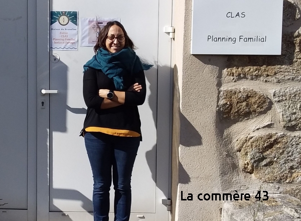Catherine Condamin, nouvelle conseillère du Planning familial à Monistrol||