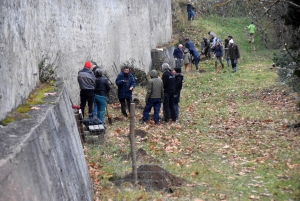 Vorey-sur-Arzon : 17 pommiers rustiques plantés, première étape de la reconquête des fruitiers
