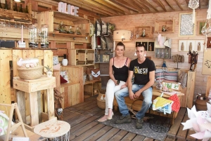Thibault Defour réalise du mobilier original avec du bois de palette