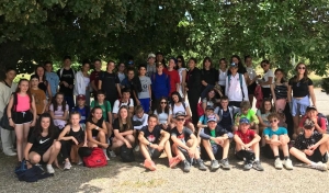L&#039;association sportive du collège Jules-Vallès au Puy en séjour paradisiaque à Sainte-Enimie