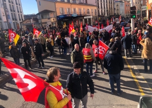 Réforme des retraites : les manifestants repassent à l’acte au Puy-en-Velay