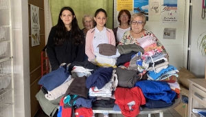 Monistrol-sur-Loire : des collégiennes ont collecté des vêtements pour le Secours Populaire