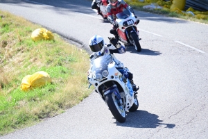 Les motos sont lancées sur la course de côte de Marlhes