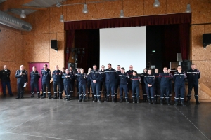 Saint-Julien-Chapteuil : médailles, galons et honneur chez les pompiers