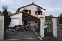 Saint-Pal-de-Mons : la foudre met le feu à une maison
