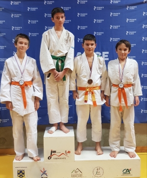 Judo : Sacha Castanet-Lohez champion départemental chez les cadets