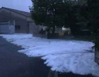 Yssingeaux : l&#039;entreprise Fayolle sinistrée après l&#039;orage de grêle (vidéo)