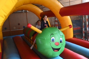 Bas-en-Basset : un parc de structures gonflables installé dans le gymnase jusqu&#039;à dimanche