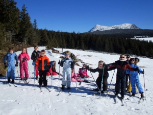 Retournac : les écoliers de Théodore-Monod prennent goût à la neige