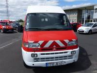 Une ambulance Citroën Jumper de 1998 avec 57 000 km.