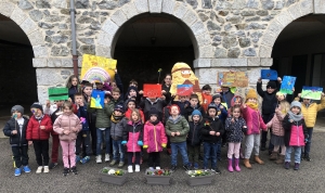 Riotord : les écoliers du Sacré-Cœur fêtent saint Joseph