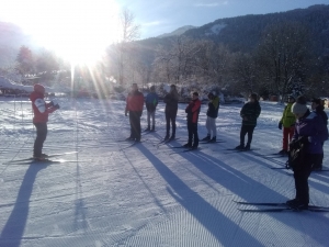Monistrol : les lycéens de l’option EPS du &quot;Château&quot; en stage ski à Samoëns