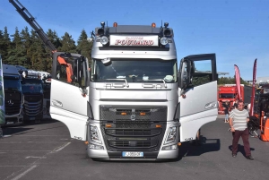 Sainte-Sigolène : 26 poids-lourds à la Fête du camion et du transport