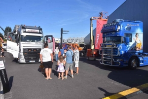 Sainte-Sigolène : 26 poids-lourds à la Fête du camion et du transport