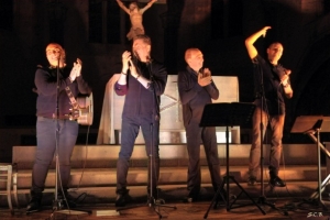 Une veillée-concert d'I Muvrini à l'église des Carmes au Puy-en-Velay le samedi 20 avril