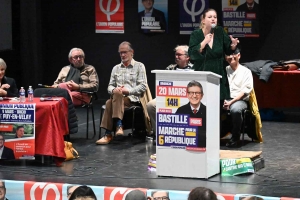 L&#039;Union populaire fait le plein pour son meeting au Puy-en-Velay