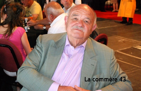 Pierre Troisgros en 2011 au Puy-en-Velay, invité des Toques d&#039;Auvergne||