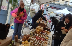 Un pimpant marché artisanal de Noël à Yssingeaux