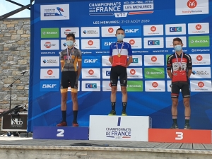 VTT : Nathan Cornillon sur le podium aux championnats de France