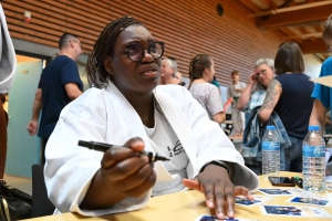 Judo : la championne olympique Emilie Andéol prof d&#039;un jour à Yssingeaux
