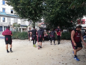 Chambon-sur-Lignon : les rugbymen lyonnais sont arrivés