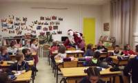 Bas-en-Basset : le Père Noël a fait étape à l&#039;école Saint-Joseph