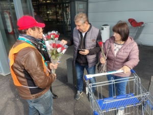 25 000 roses vendues par les motards ce week-end en Haute-Loire