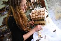 Le Chambon-sur-Lignon : elle crée une maisonnette en pâte sablée