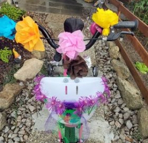 Bas-en-Basset : des vélos fleuris au camping La Garenne