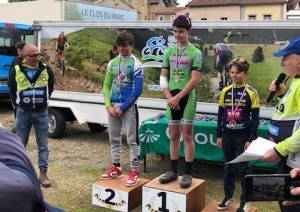 Cyclisme : une victoire et un podium pour les jeunes de l&#039;UC Puy-en-Velay