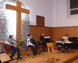 Tence : une veillée oecuménique en musique entre catholiques et protestants