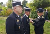 Yssingeaux : trois médailles de la sécurité intérieure remises à des gendarmes