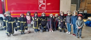 Rosières : les écoliers rencontrent les pompiers