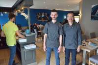 Thomas et Serge Liogier sont les deux co-gérants du restaurant.||