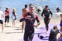 Triathlon des Sucs : la natation, le cyclisme et la course à pied en photos